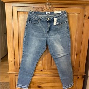 Loft Outlet Skinny Ankle Curvy Jeans Sz 14